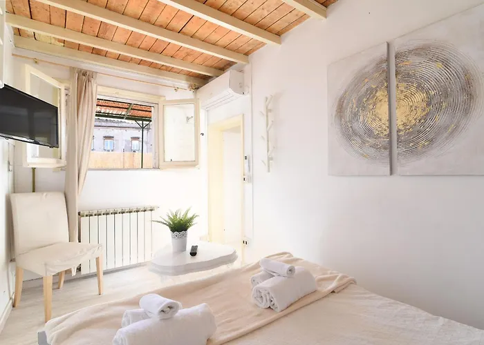 アパート Navona With Terrace Backpackers *